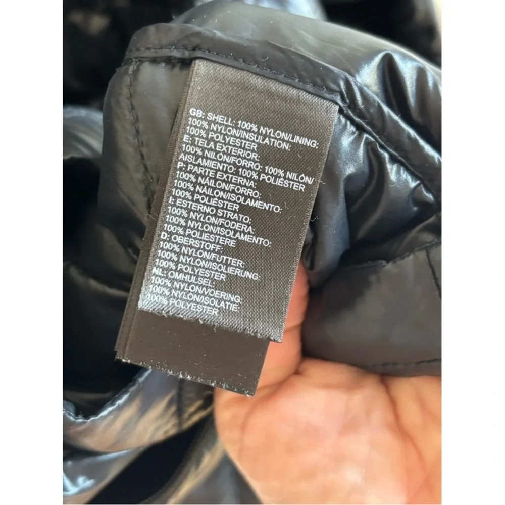 The North Face Thermoball Puffer Jacket Black Mens‎ Large Quilted Full Zip